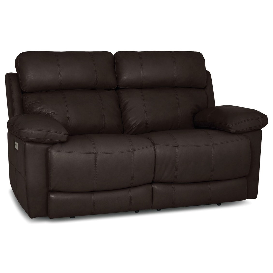 Palliser Finley 41134 63 Casual Power Headrest Reclining Loveseat